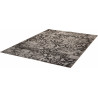 Tapis vintage gris rectangulaire intérieur et extérieur Duba