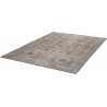 Tapis gris intérieur et extérieur vintage plat Tatu