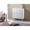 Meuble de rangement scandinave blanc Bristol