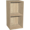 Meuble de rangement modulable contemporain 2 casiers Mona