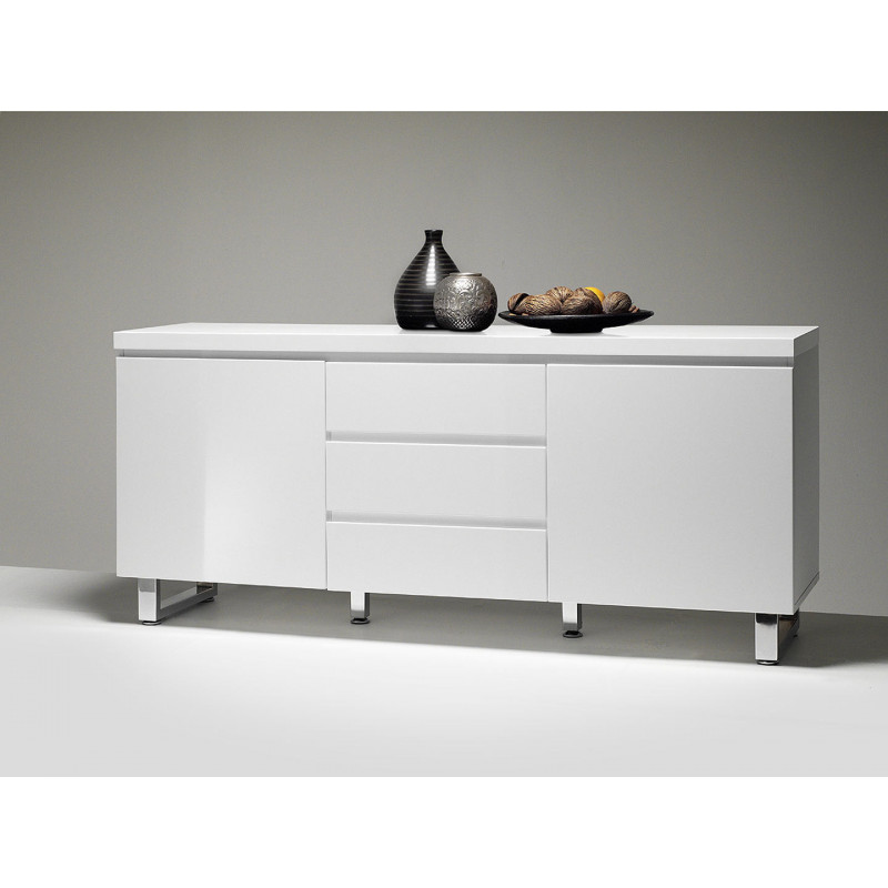 buffet blanc laqué buffet bahut moderne blanc laqu 233 rodney matelpro buffet blanc laqué buffet bahut moderne blanc laqu 233 rodney matelpro