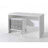 Bureau enfant contemporain blanc/gris Betty