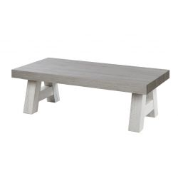 Table basse rectangulaire contemporaine chêne blanchi/marron clair Honduras I