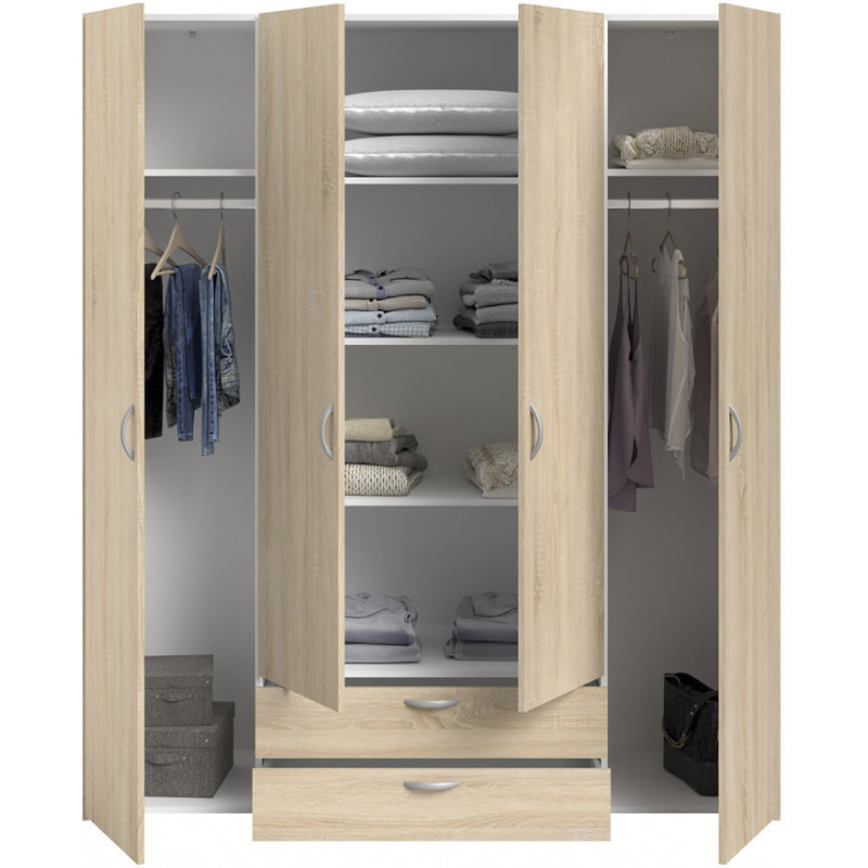Armoire contemporaine 160 cm Dolly