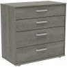 Commode adulte moderne marron clair Ludivine