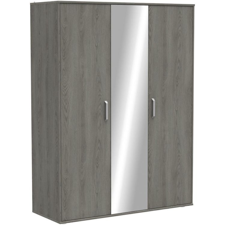 Armoire adulte moderne marron clair Ludivine