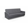 Canapé convertible moderne en tissu gris Adamo