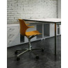 Chaise de bureau design en PVC Janice