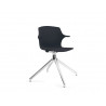 Chaise d'accueil design pivotante en PVC Janice