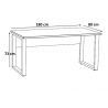 Bureau d'angle contemporain Carmelo II