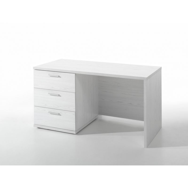 Ensemble table + 6 chaises - CARINE - Coloris : Blanc