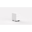 Caisson de bureau contemporain avec roulettes Opaline I