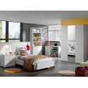 Chambre enfant contemporaine chêne blanc Marvel