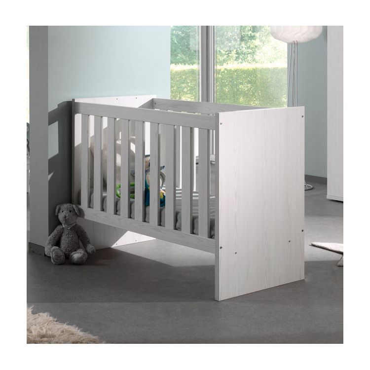 Lit Bebe Evolutif A Barreaux Chene Blanc Marvel Matelpro Lit Bebe Evolutif A Barreaux Chene Blanc Marvel Matelpro