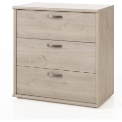 Commode contemporaine chêne clair Stefi