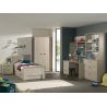 Bureau enfant contemporain chêne clair Stefi