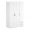 Armoire contemporaine 121 cm Soraya