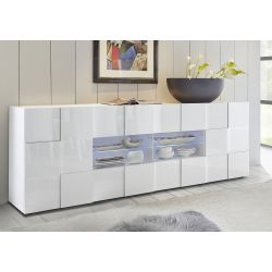 Buffet/bahut design 2 portes/4 tiroirs Milenor