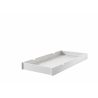 Tiroir-lit contemporain pin massif blanc Ulrick