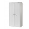 Armoire enfant contemporaine 100 cm blanc laqué Oceanie