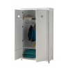 Armoire enfant 110 cm style campagne blanc laqué Soane