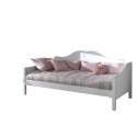 Lit banquette enfant style campagne blanc laqué Soane