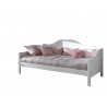 Lit banquette enfant style campagne blanc laqué Soane