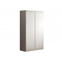 Armoire contemporaine 110 cm blanc Elara