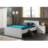 Chevet contemporain blanc Elara