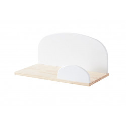 Etagère murale scandinave pin massif laqué Junior