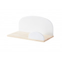 Etagère murale scandinave pin massif laqué Junior