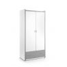 Armoire enfant moderne 97 cm Debby