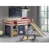 Lit mezzanine enfant moderne pin massif Asteroide