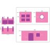Lit mezzanine enfant moderne pin massif Christie