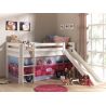 Lit mezzanine enfant moderne pin massif Lisy