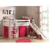 Lit mezzanine enfant moderne pin massif Marguerite