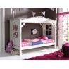 Lit enfant cabane moderne pin massif Amaryllis