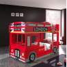 Lits superposés enfant rouge England