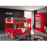 Armoire enfant moderne rouge England