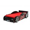 Lit voiture enfant moderne rouge/noir Speedo