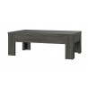 Table basse contemporaine gris foncé Donatio