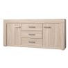 Buffet/bahut contemporain chêne cérusé Syracuse