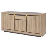 Buffet/bahut contemporain coloris chêne Jackson