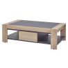 Table basse contemporaine coloris chêne Jackson