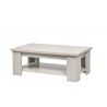 Table basse contemporaine chêne blanchi Adèce