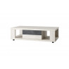 Table basse contemporaine chêne clair Lessie