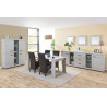 Buffet/bahut contemporain chêne gris Merry