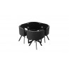 Ensemble table et 4 chaises moderne Jonace II