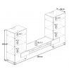 Banc TV moderne Richie
