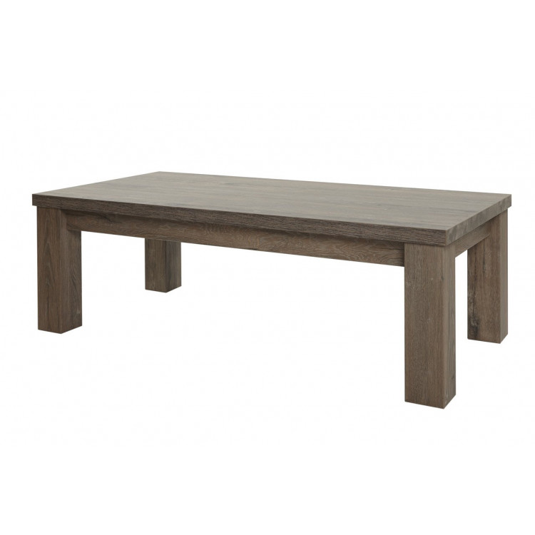 Table basse contemporaine brun foncé Ludvina